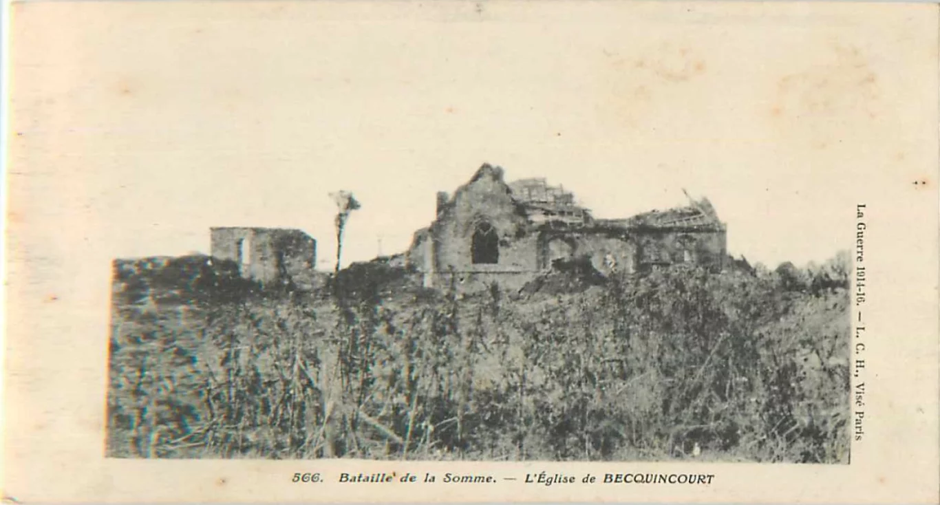 Becquincourt en la línea del frente — imagen 13