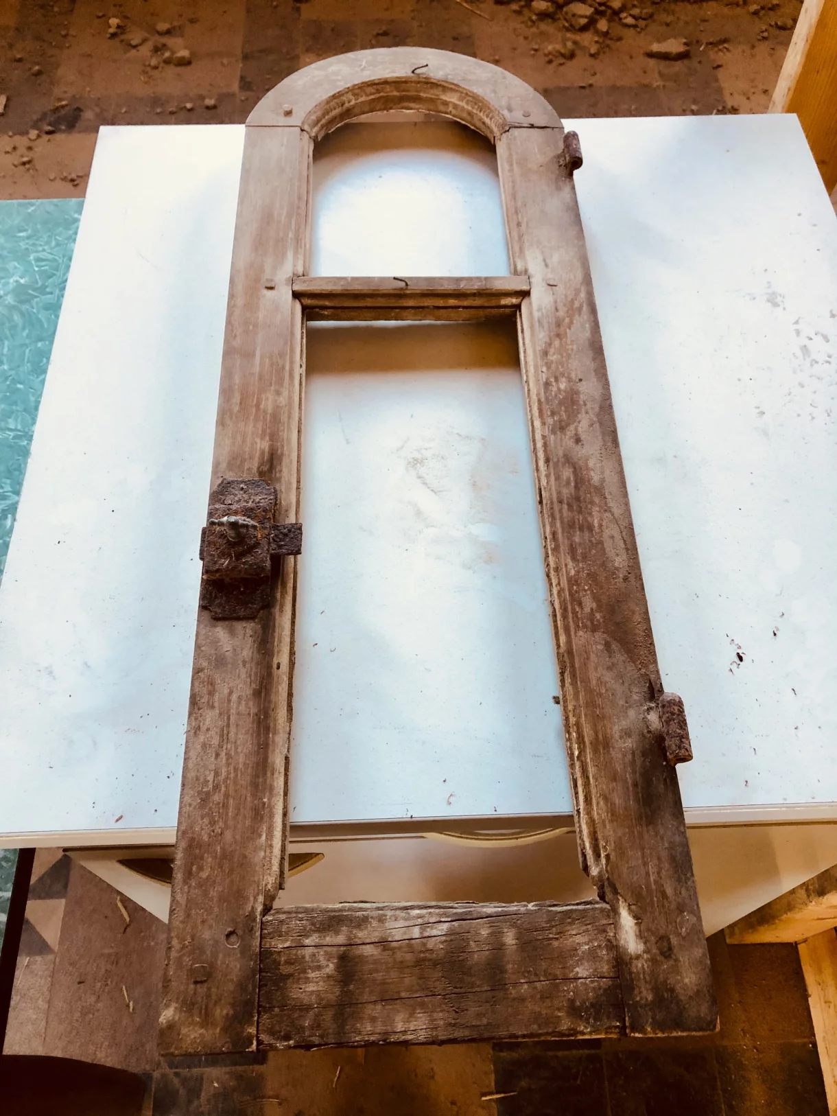 Restauración de la ventana del campanario